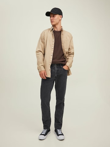 JACK & JONES Normální Džíny 'Clark' – černá