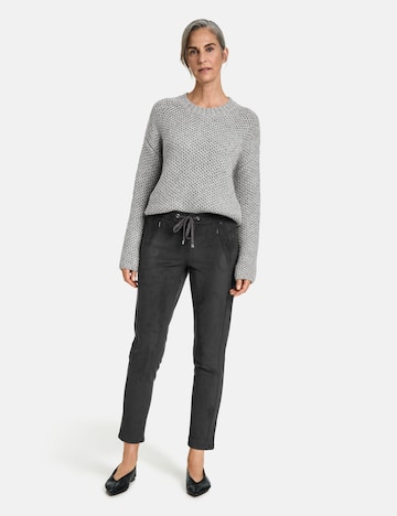 GERRY WEBER - Slimfit Pantalón en negro