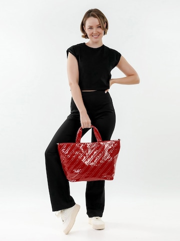 Emily & Noah Shopper ' E&N Belinda ' in Red: front