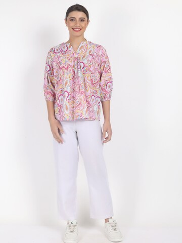 VICCI Germany Bluse in leichter Sommer-Baumwollqualität in Pink