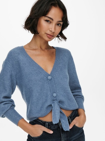 ONLY Knit Cardigan 'MONICA' in Blue