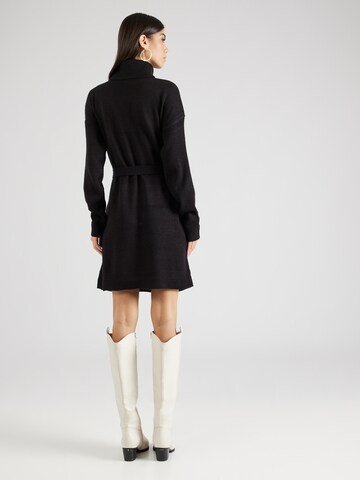 VILA Knit dress 'STRIPA' in Black