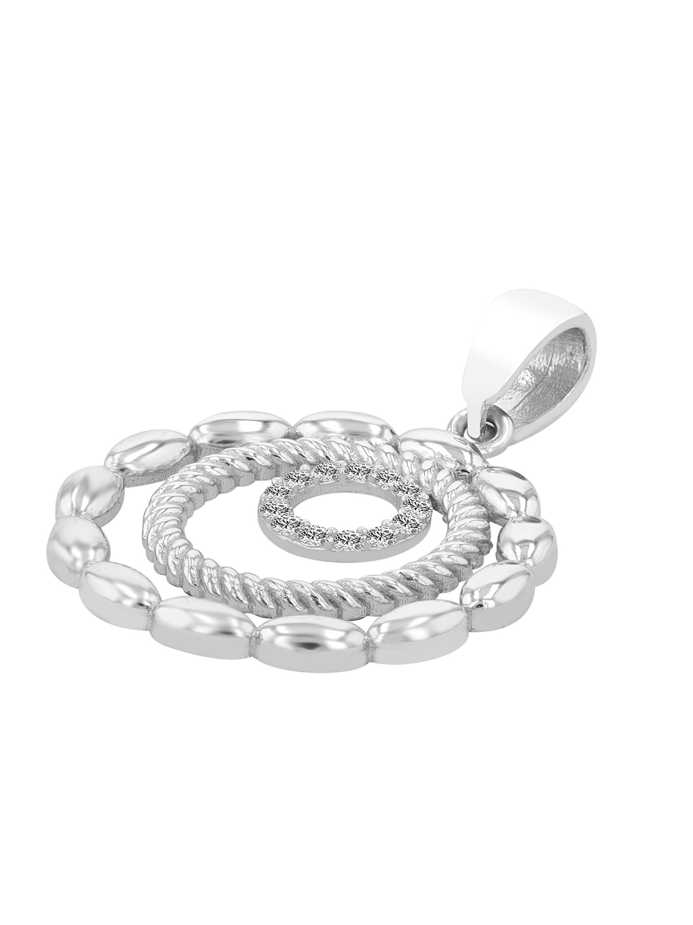 Akzent Anhänger 'Djamila, 925 Sterlingsilber, langlebig'‌‌‌‌‌‌‌ in Silber