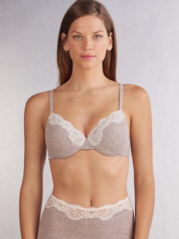 INTIMISSIMI T-shirt Bra 'FRANCESCA' in Brown: front