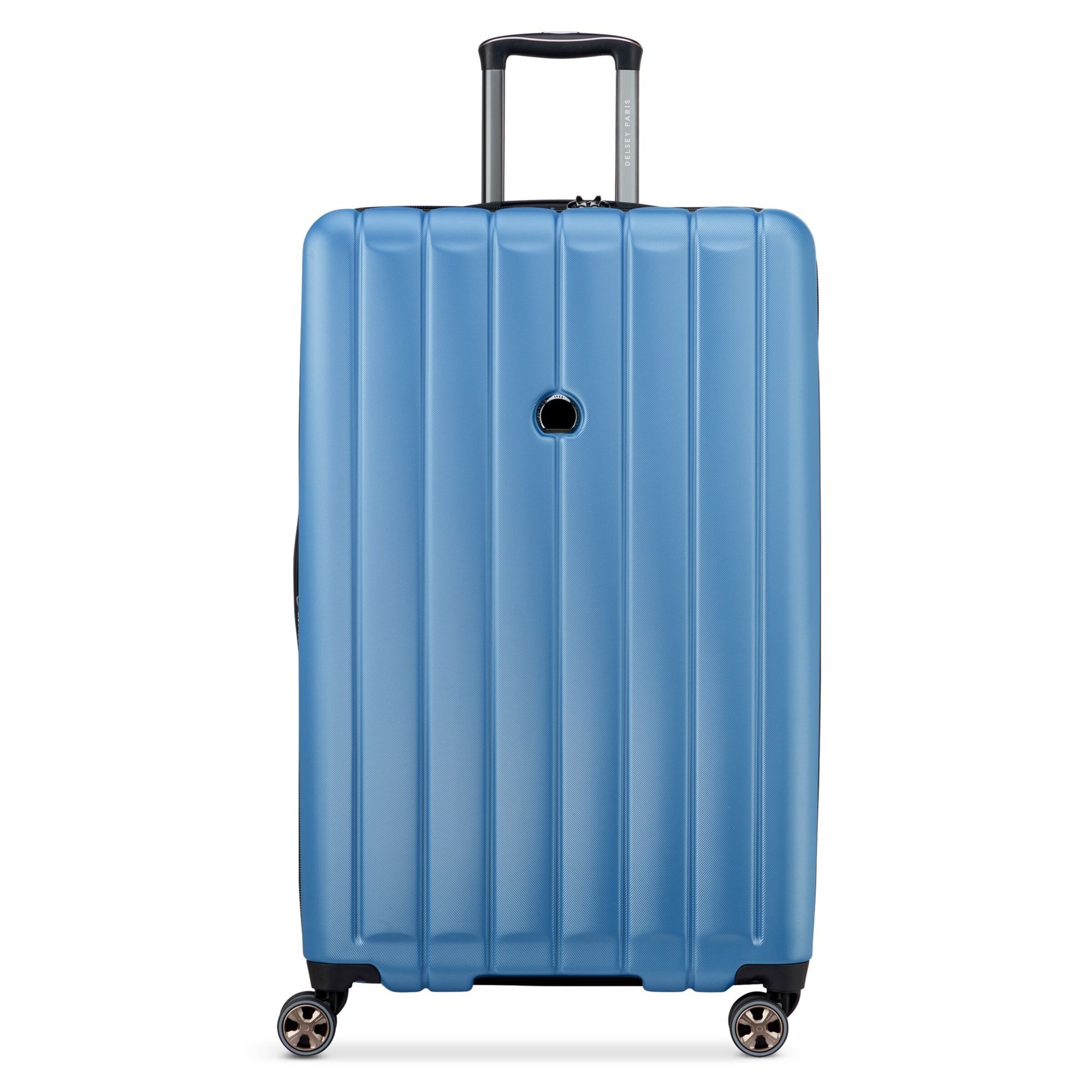 Delsey Paris Trolley 'Longitude' in Blauw: voorkant