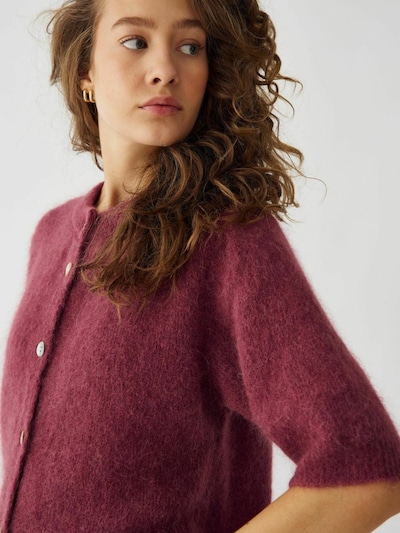 Noella Cardigan ' Kae ' in L-XL in rostrot, Produktansicht
