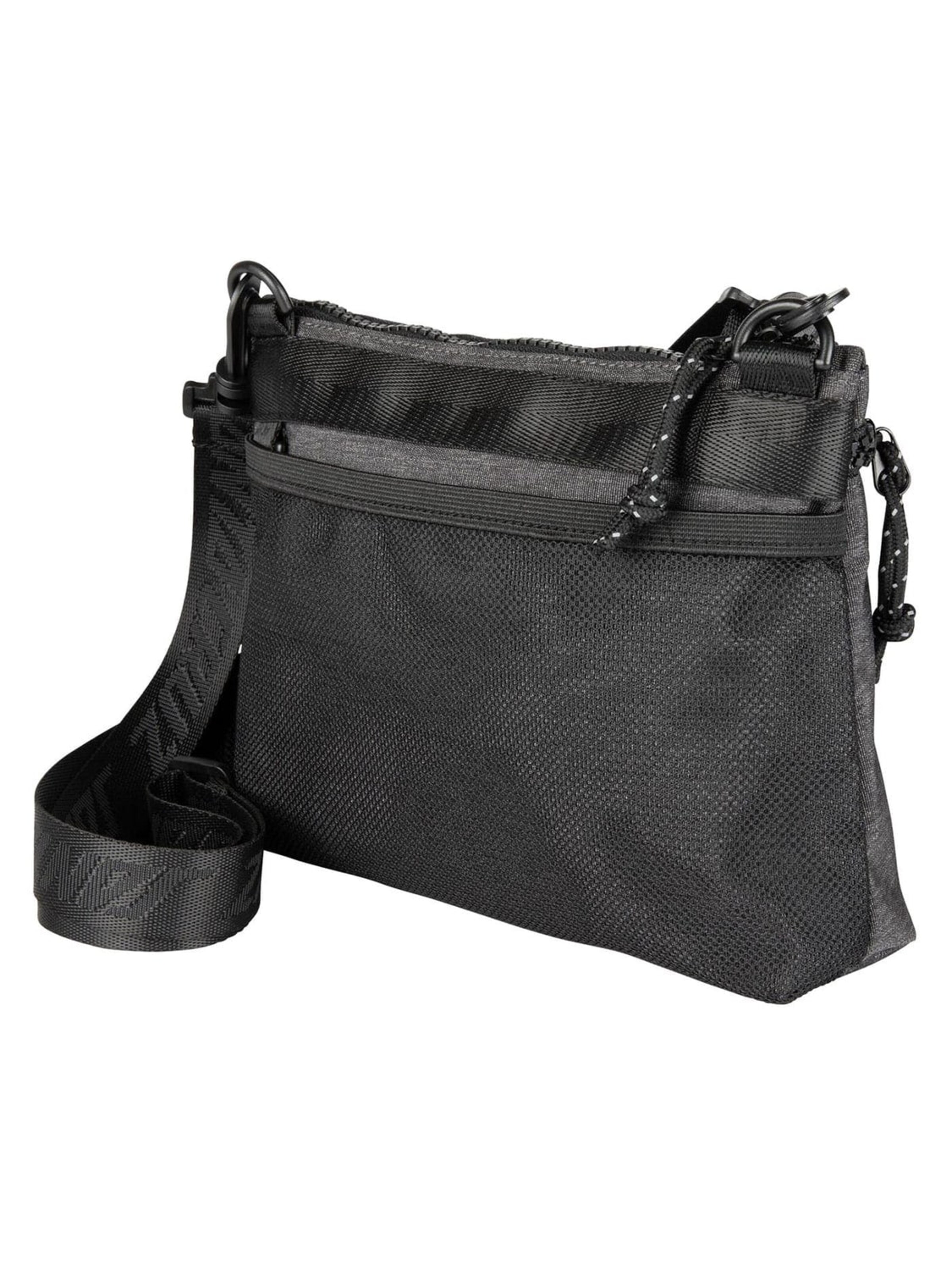 Borsa a tracolla 'Classic Label O/S Black' di Santa Cruz in grigio