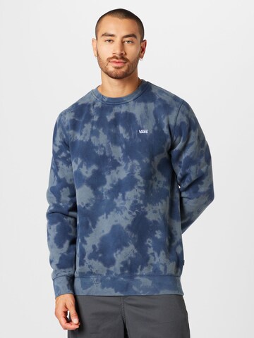 VANS Sweatshirt in Blue: front