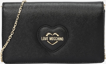 Pochette 'Smart Daily' Love Moschino en noir : devant