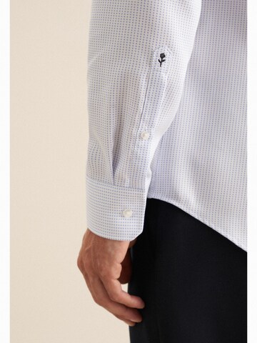 Coupe slim Chemise business SEIDENSTICKER en blanc