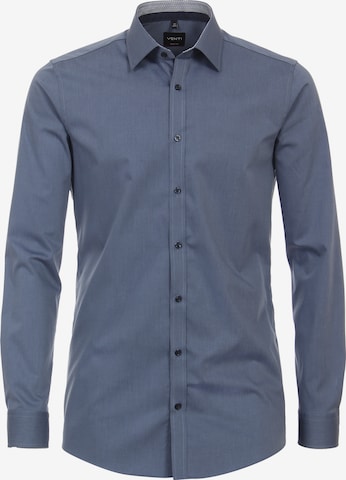 VENTI Business Shirt in Blue: front