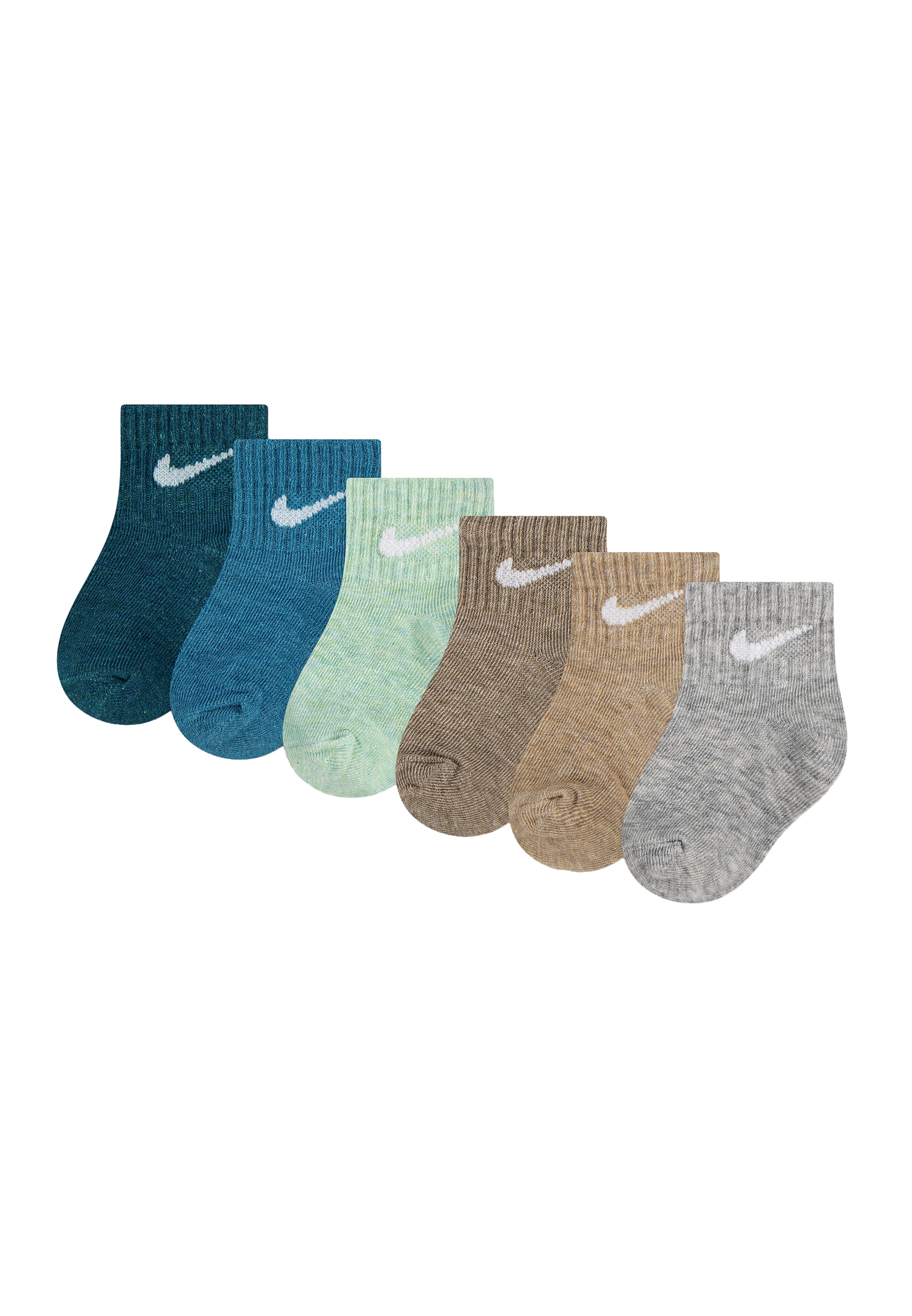 Șosete 'SWOOSH' de la Nike Sportswear pe albastru: față