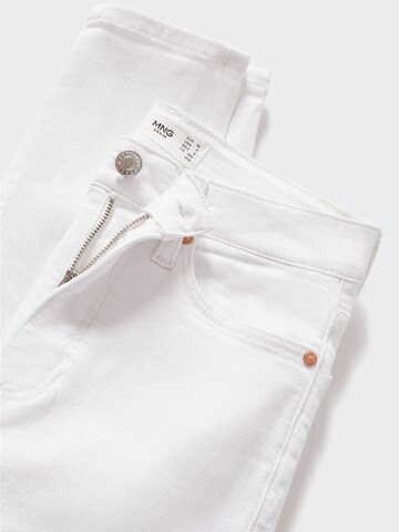 MANGO Skinny Jeans 'Anne' in White