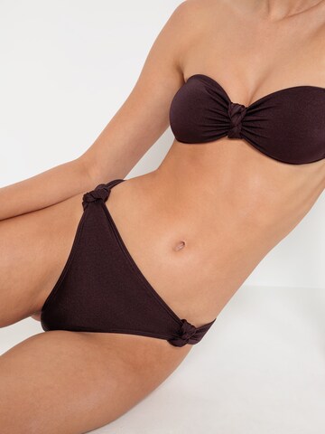 LSCN by LASCANA Bikini nadrágok 'Nele' - lila