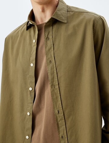 Koton Regular Fit Hemd in Grün