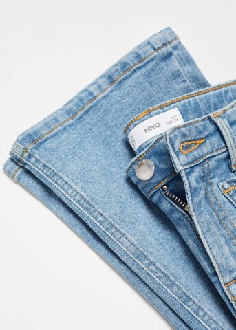 MANGO KIDS Flared Jeans i blå