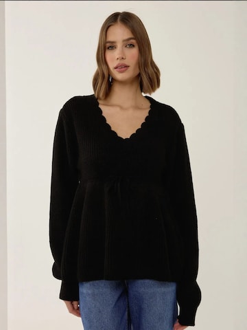 Hiccup - Pullover em preto: frente