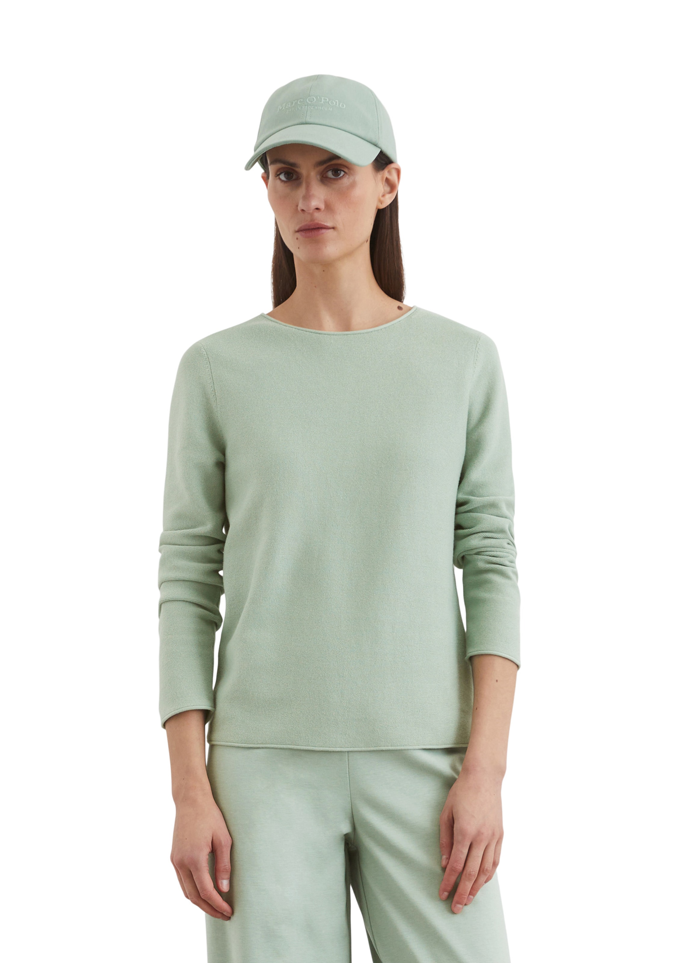 Marc O'Polo Sweater in Green: front