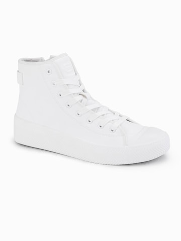 Ombre Sneaker high‌‌ in Weiß: Vorderseite