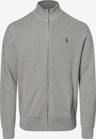 Polo Ralph Lauren Knit Cardigan in Grey: front