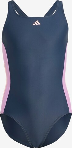 Maillot de bain de sport ADIDAS PERFORMANCE en bleu : devant