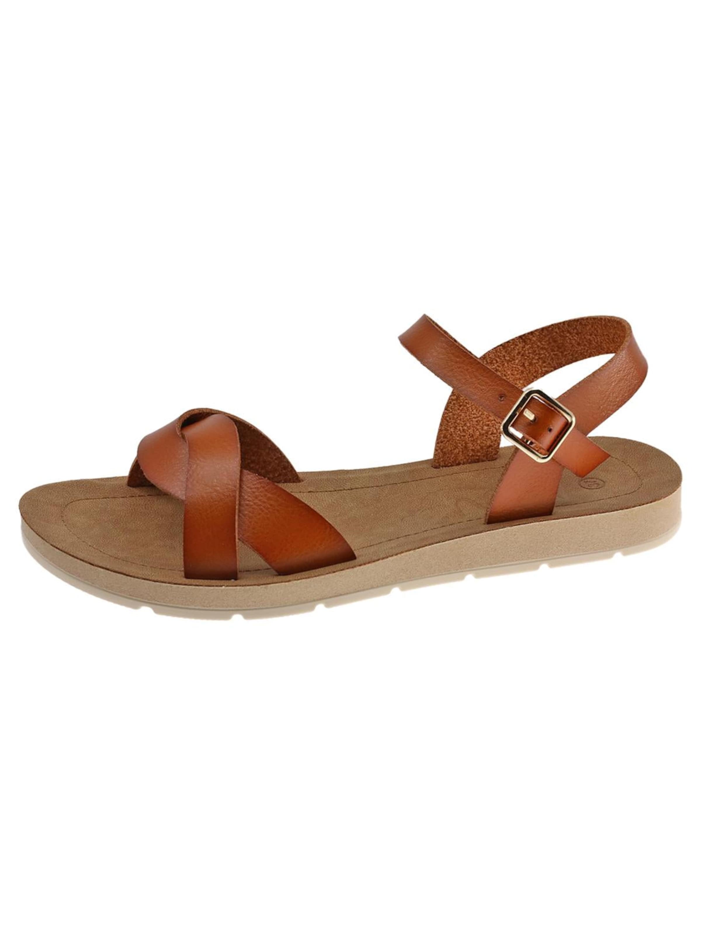 Beppi Sandale 'Casual Sandal'‌ in Beige: Vorderseite