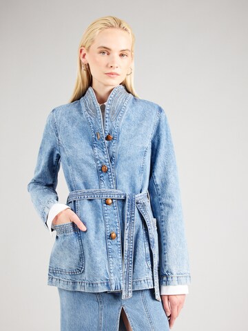 REMAIN Between-season jacket in Blue: front
