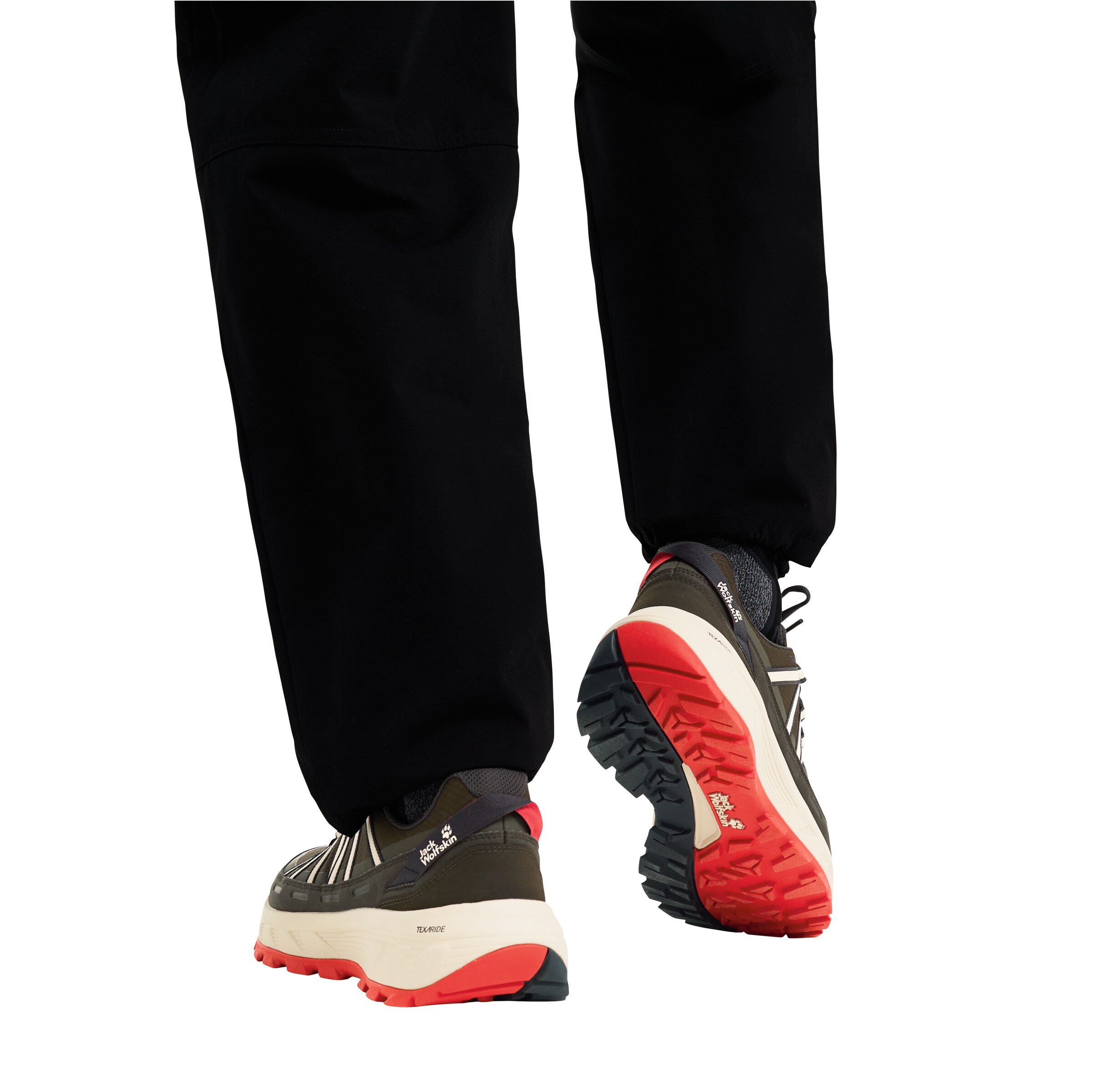 JACK WOLFSKIN Flats in Green