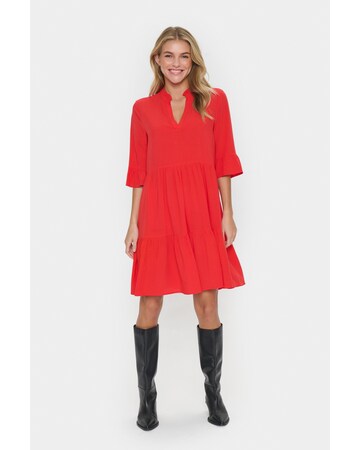SAINT TROPEZ Jurk 'Eda' in Rood
