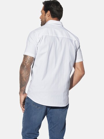 Fit confort Chemise 'Jorma' Jan Vanderstorm en blanc