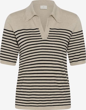 Kaffe - Jersey 'KALizza' en gris: frente