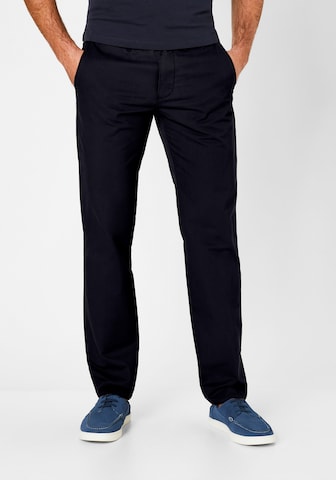 REDPOINT Slimfit Chinohose in Blau: predná strana