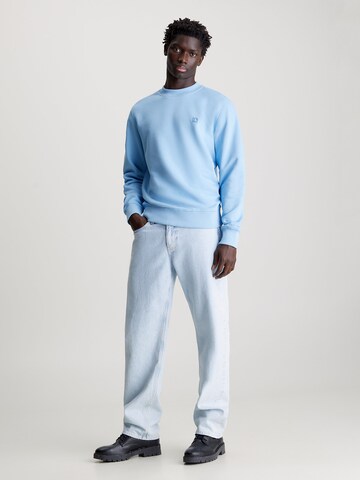 Calvin Klein Jeans Sweatshirt i blå