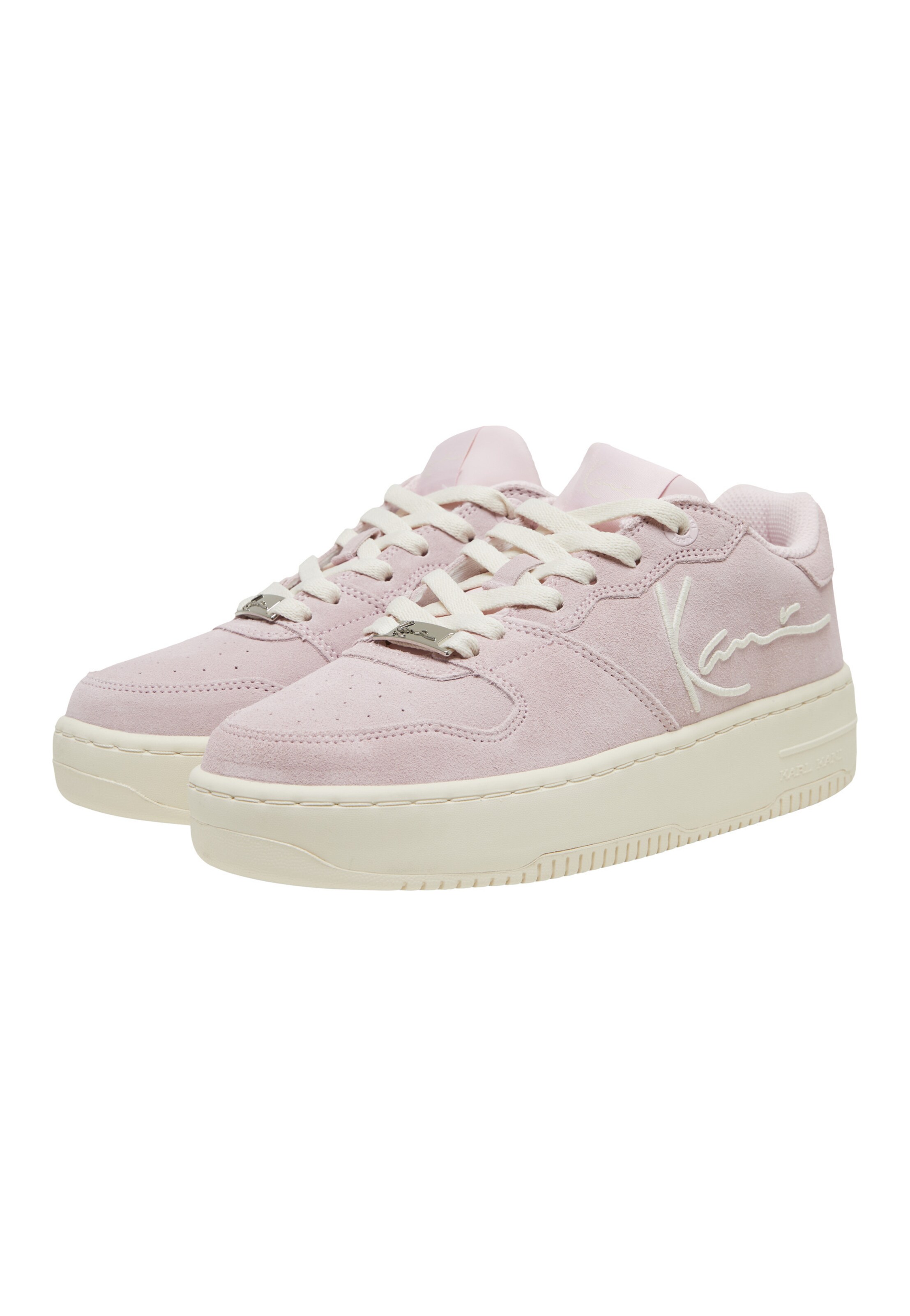 Karl Kani Platform trainers '89 Up' in Pink