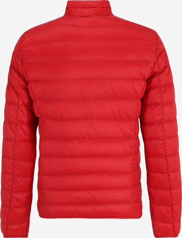 EA7 Emporio Armani Zimní bunda – červená