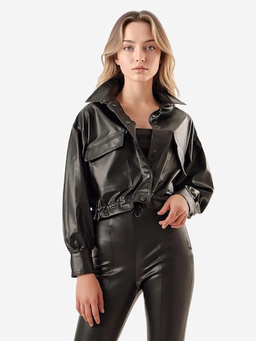 Bigdart - Casaco meia-estação em preto: frente