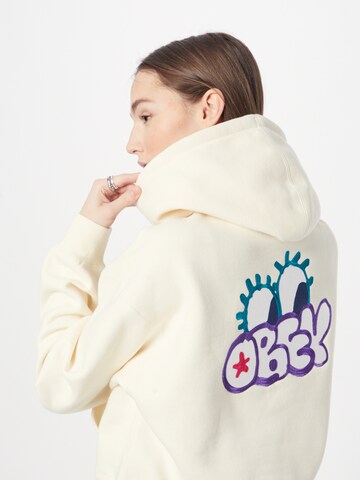 Obey Sweatshirt 'BIG EYES' i hvid