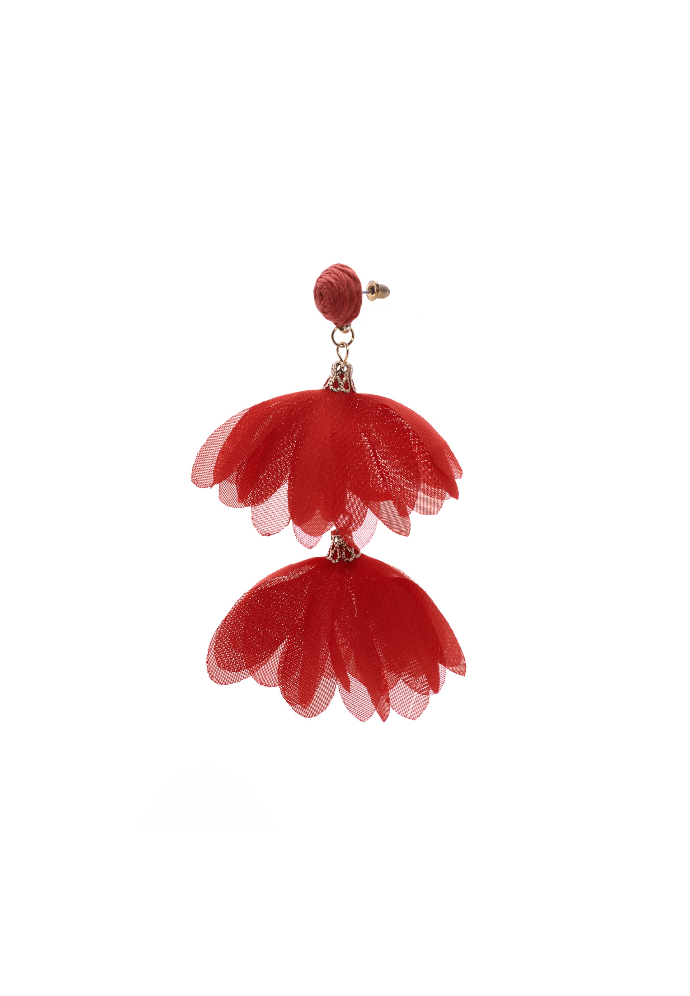 faina Earrings in Red