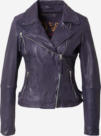 Veste mi-saison FREAKY NATION en bleu : devant