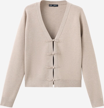 MANGO Strickjacke 'SHOOU' in Braun: Vorderseite