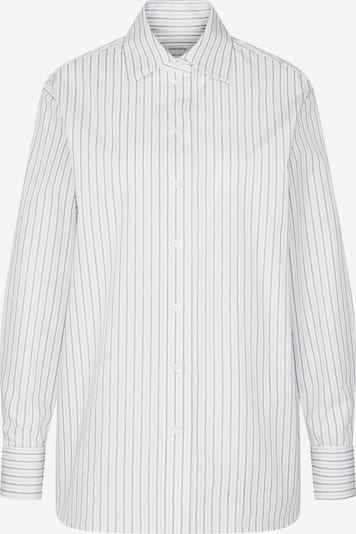 SEIDENSTICKER Bluse in XS in graumeliert / weiß, Produktansicht
