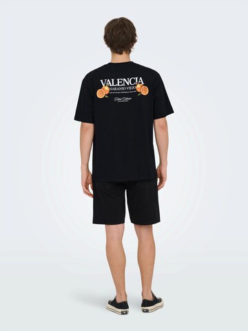 Only & Sons Μπλουζάκι 'ONSTASTY' σε μαύρο