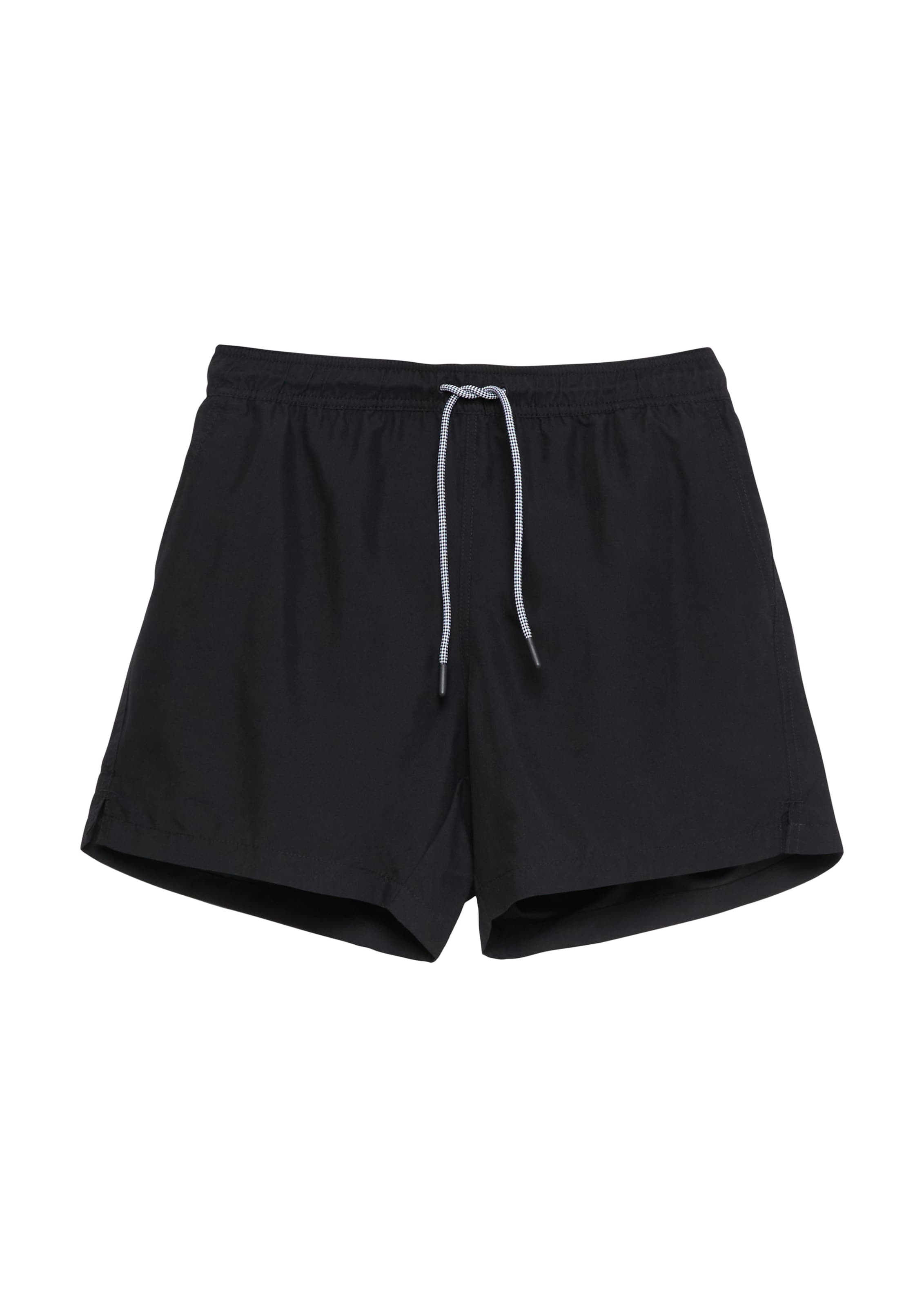 s.Oliver Badeshorts in Schwarz: Vorderseite