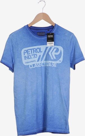 Petrol Industries Shirt in M in Blue: front