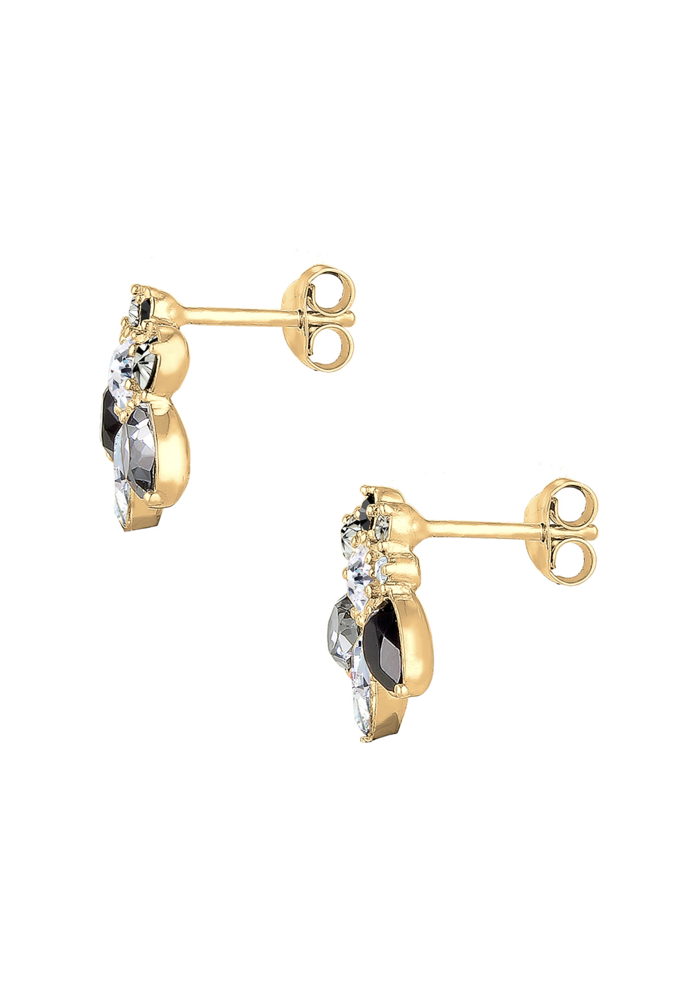 ELLI PREMIUM Earrings 'Kristall' in Gold