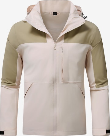 Youthup Outdoorjacke in Gelb: Vorderseite