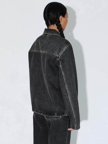 Dr. Denim Between-season jacket 'Evon Worker' in Black