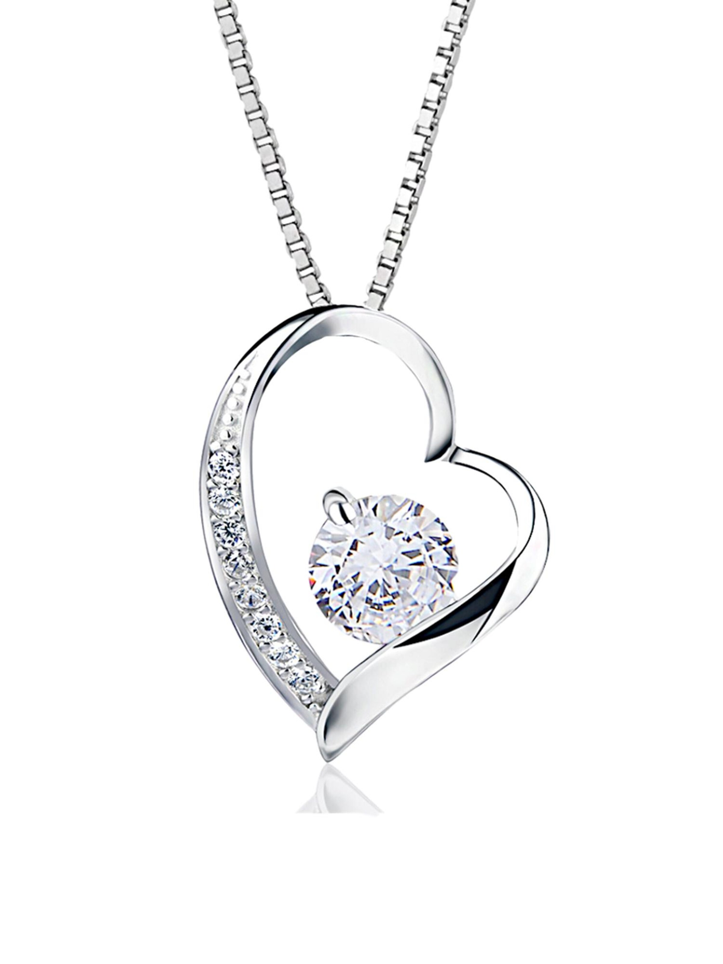 DANIEL CLIFFORD Kette 'Helen' in Silber