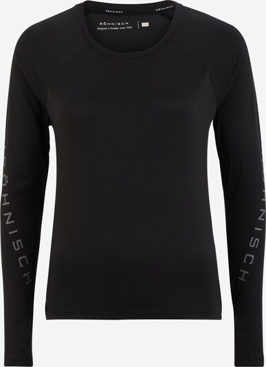 Röhnisch Sporta krekls, krāsa - pelēks / melns, Preces skats