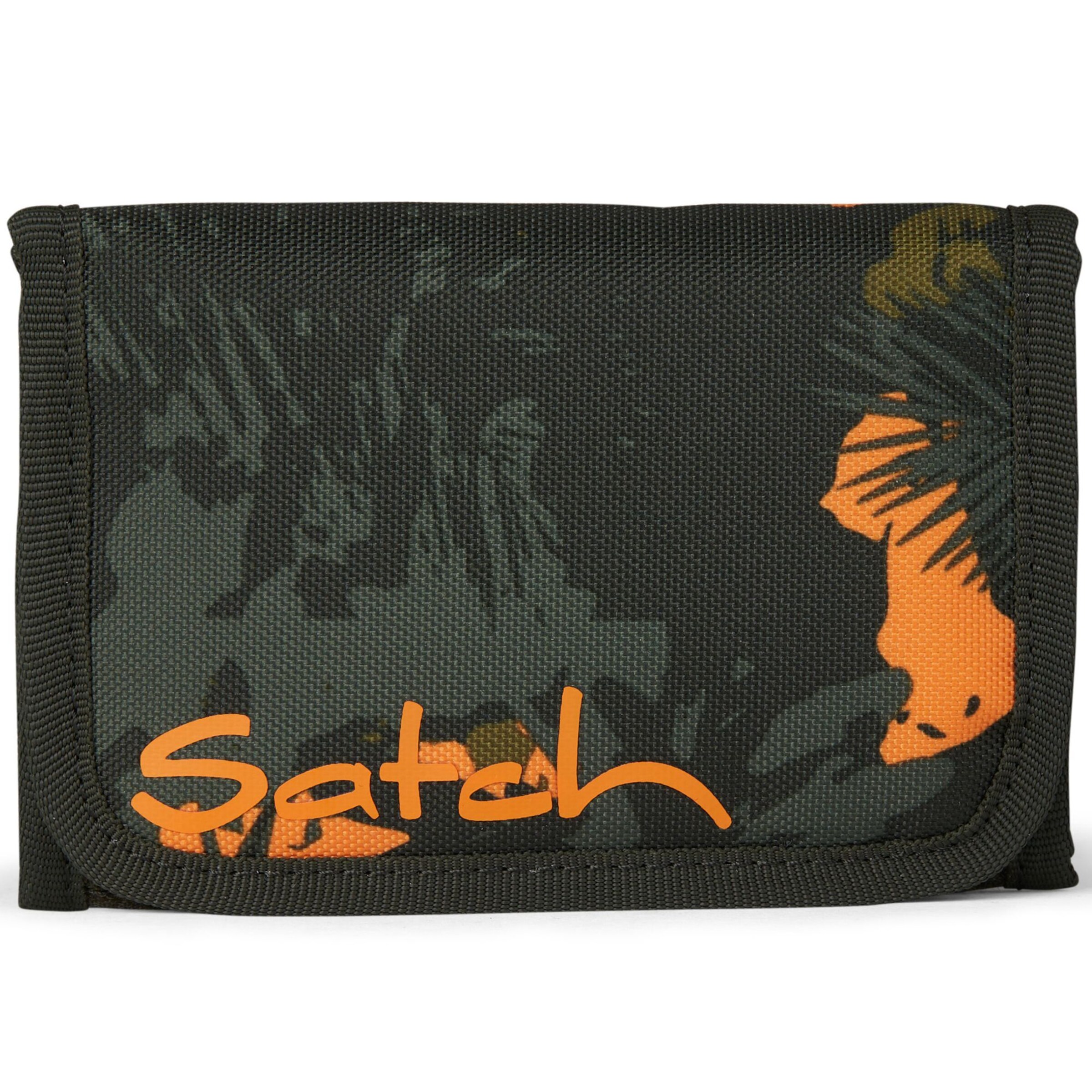 Portamonete di Satch in verde: frontale